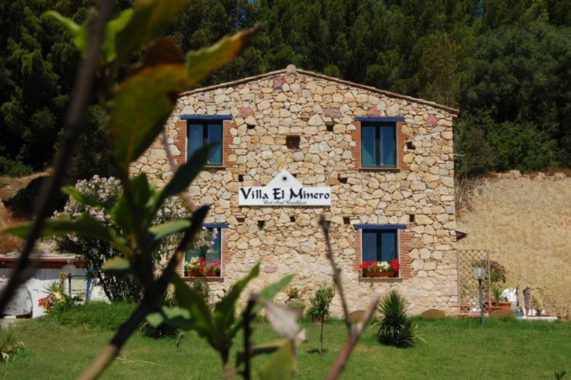 Villa El Minero Bed&Breakfast Gonnesa Exterior foto
