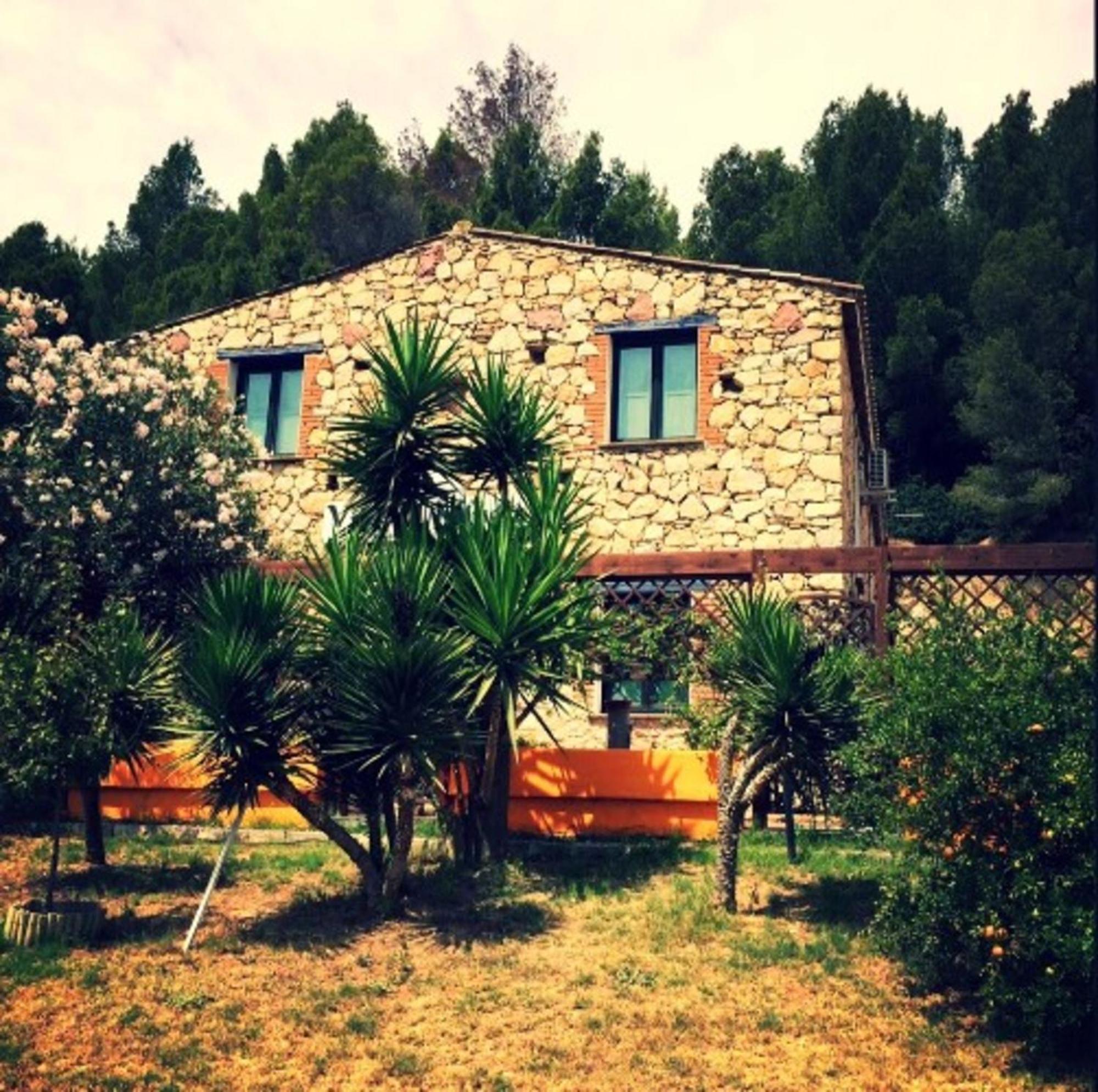 Villa El Minero Bed&Breakfast Gonnesa Exterior foto